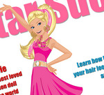 игра Барби на обложке журнала